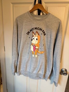 Bluey in my mom era crewneck